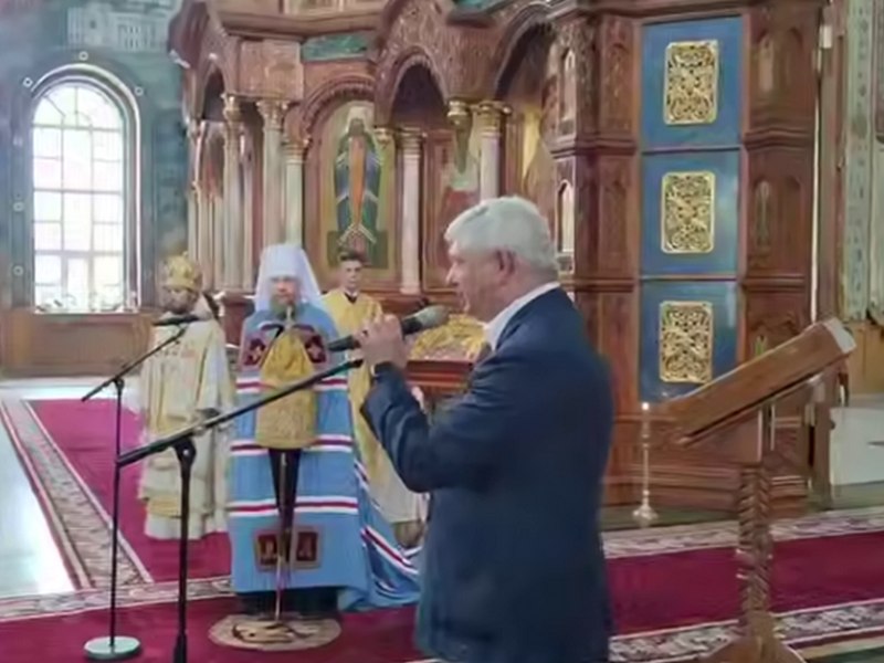 В Воронеж доставили великую святыню