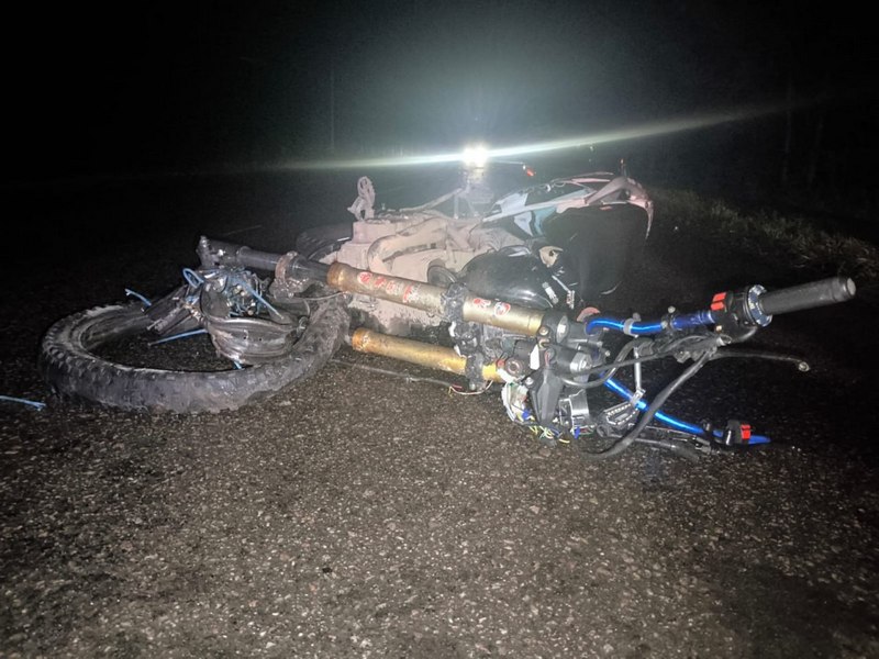 ВАЗ при обгоне влетел в мопед