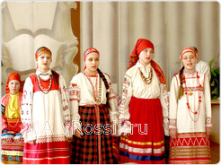 Молодой квартет фольклорного ансамбля 