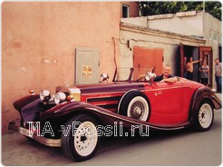 Mercedes Benz 500K.  Это - последний, 25й, экземпляр.