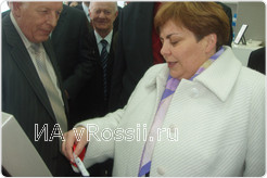 Татьяна Постернак опробует систему 