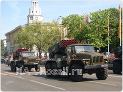 В параде участвовали грозные потомки легендарных 