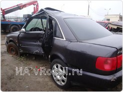 У водителя Ауди не было никаких шансов спастись. 