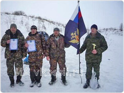 Победители - сотрудники следственного изолятора из Льгова.