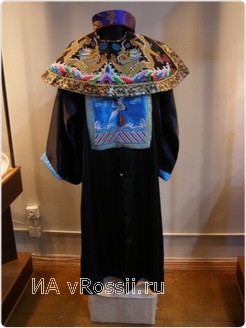 Традиционная одежда зажиточного китайца.