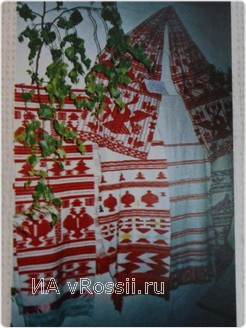 Свадебные рушники Большесолдатского района.