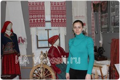 <em>Художник-реставратор Ольга Козлова</em>
