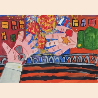 Солдат и рабочий - вместе к Победе