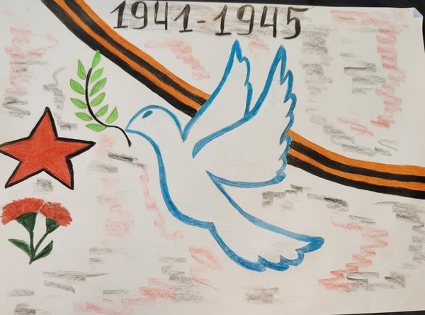 Голубь-символ победы