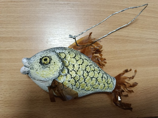 "Новогодняя золотая рыбка"