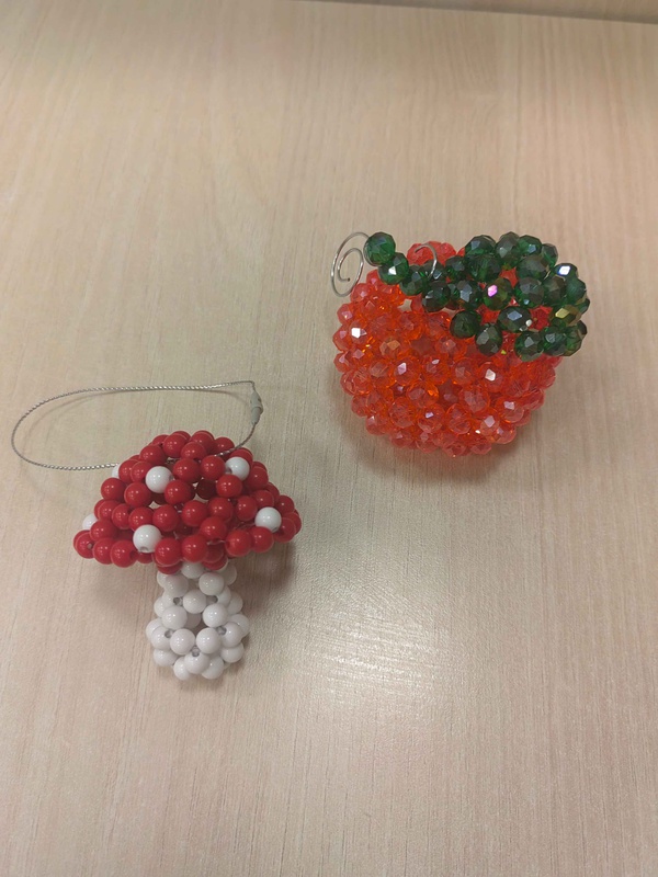 Мандарин и гриб