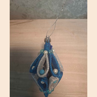 Елочный фонарик