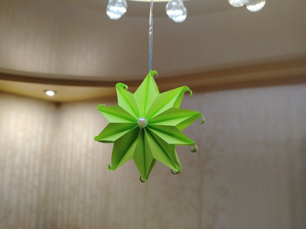 "Снежинка- зефирка"