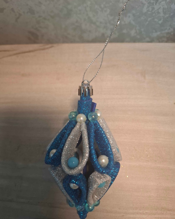 Елочный фонарик