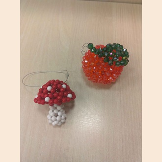 Мандарин и гриб