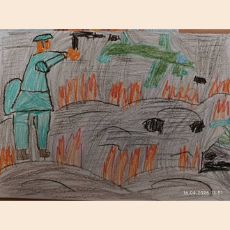 Война глазами летей