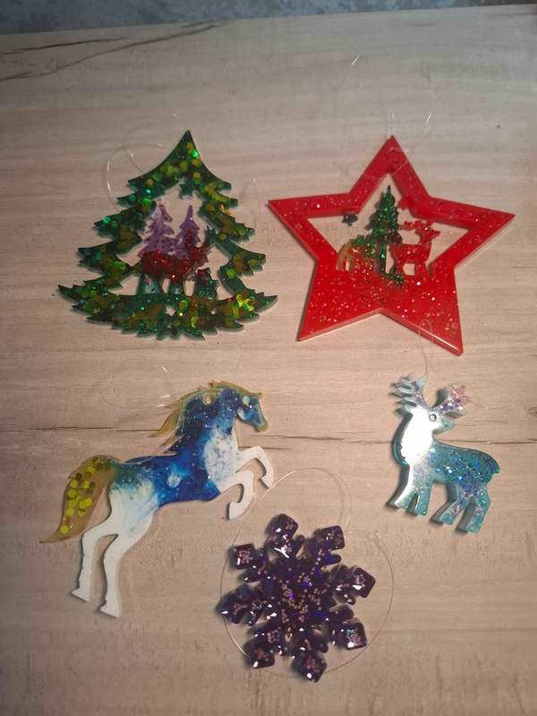 Сказочные украшения для елочки